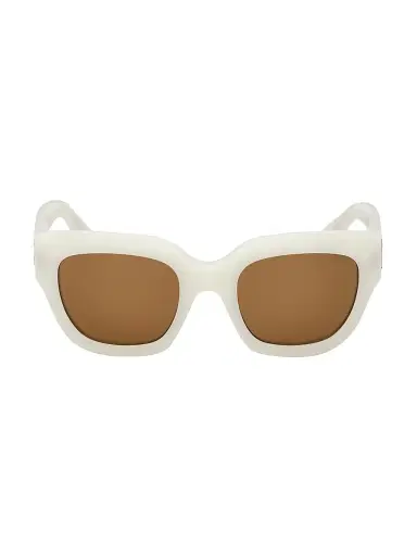 PUCCI Women's 51MM Butterfly Sunglasses - Ivory Brown | Thumbnail 2 PUCCI Women's 51MM Butterfly Sunglasses - Ivory Brown | Thumbnail 2