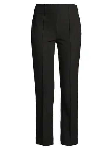 Kobi Halperin Women's Briley Twill Cropped Pants - Black | Thumbnail 1 Kobi Halperin Women's Briley Twill Cropped Pants - Black | Thumbnail 1
