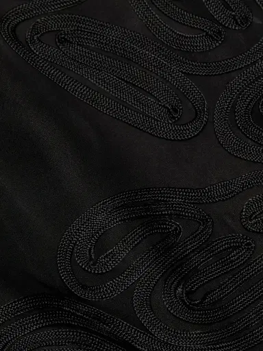 Kobi Halperin Women's Florence Embroidered Sheer Blouse - Black - Size XL | Thumbnail 7 Kobi Halperin Women's Florence Embroidered Sheer Blouse - Black - Size XL | Thumbnail 7