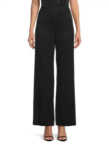 Ungaro Women's Poppi Hotfix Pants - Black | Thumbnail 3 Ungaro Women's Poppi Hotfix Pants - Black | Thumbnail 3