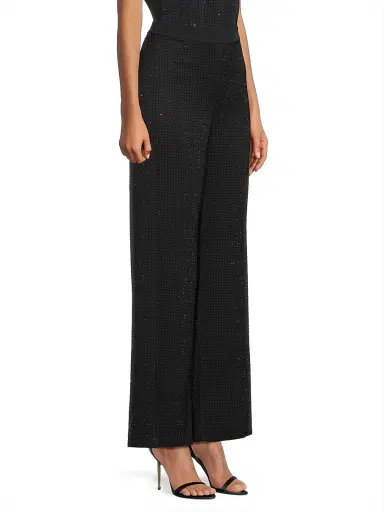 Ungaro Women's Poppi Hotfix Pants - Black | Thumbnail 4 Ungaro Women's Poppi Hotfix Pants - Black | Thumbnail 4