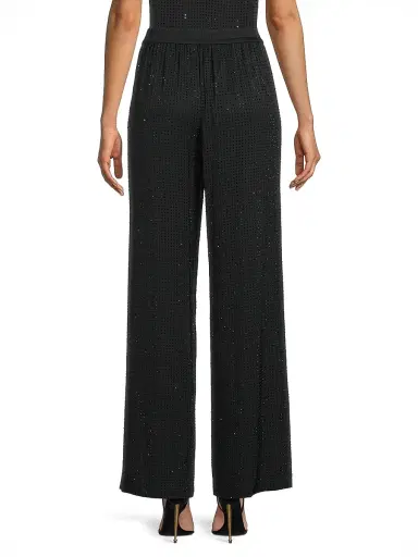 Ungaro Women's Poppi Hotfix Pants - Black | Thumbnail 5 Ungaro Women's Poppi Hotfix Pants - Black | Thumbnail 5