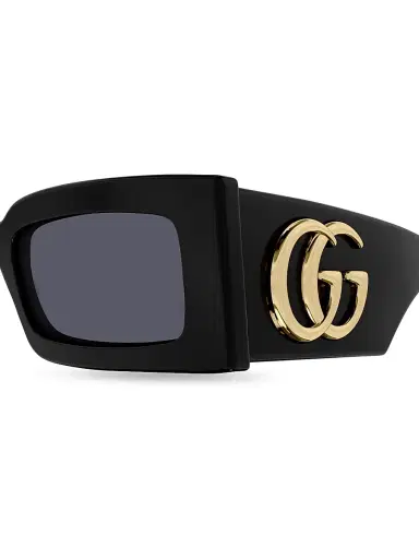 Gucci Women's Generation 53MM Rectangular Sunglasses - Black | Thumbnail 3 Gucci Women's Generation 53MM Rectangular Sunglasses - Black | Thumbnail 3