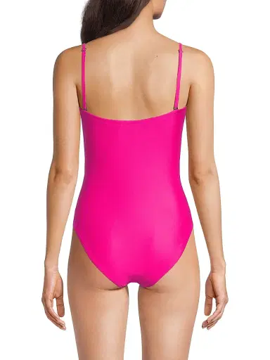 Kobi Halperin Women's Becca Strapless One-Piece Swimsuit - Fuschia | Thumbnail 5 Kobi Halperin Women's Becca Strapless One-Piece Swimsuit - Fuschia | Thumbnail 5