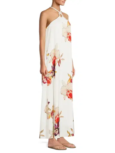 Kobi Halperin Women's Jennie Halterneck Maxi Dress - Multi | Thumbnail 4 Kobi Halperin Women's Jennie Halterneck Maxi Dress - Multi | Thumbnail 4