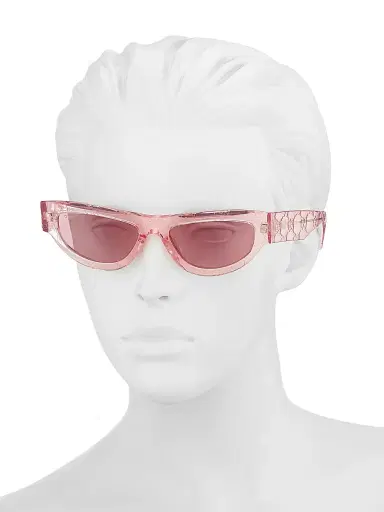 Gucci Women's Miami Logo 53MM Cat-Eye Sunglasses - Pink | Thumbnail 4 Gucci Women's Miami Logo 53MM Cat-Eye Sunglasses - Pink | Thumbnail 4