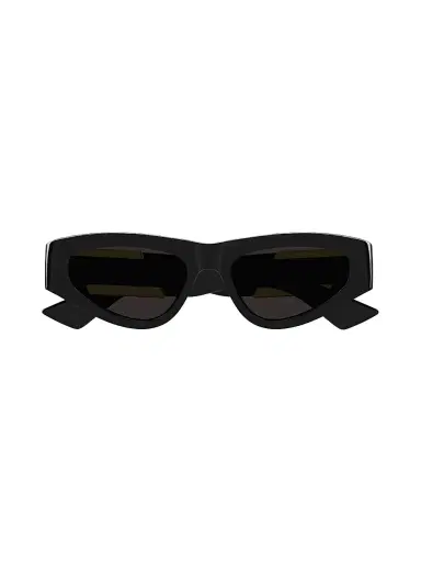Bottega Veneta Women's Dash Ribbon 53MM Cat-Eye Sunglasses - Black | Thumbnail 3 Bottega Veneta Women's Dash Ribbon 53MM Cat-Eye Sunglasses - Black | Thumbnail 3
