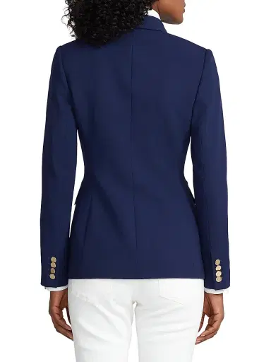 Ralph Lauren Collection Women's Iconic Style Camden Double-Breasted Blazer - Navy - Size 16 | Thumbnail 5 Ralph Lauren Collection Women's Iconic Style Camden Double-Breasted Blazer - Navy - Size 16 | Thumbnail 5