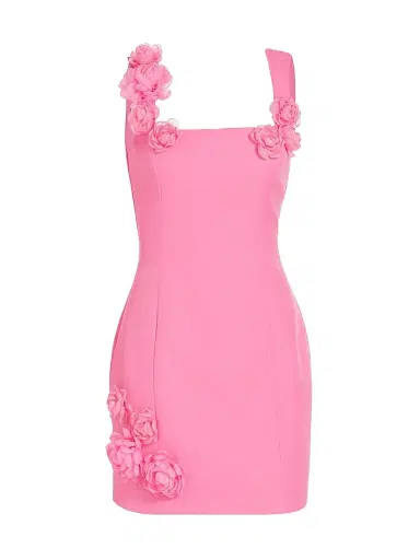 Elliatt Women's Trompe Minidress - Pink - Size Large | Thumbnail 1 Elliatt Women's Trompe Minidress - Pink - Size Large | Thumbnail 1