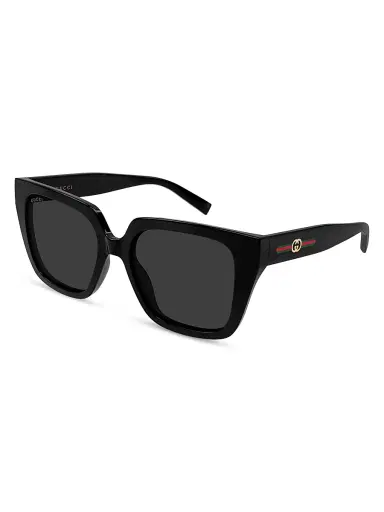 Gucci Women's Lines 54MM Butterfly Sunglasses - Black | Thumbnail 1 Gucci Women's Lines 54MM Butterfly Sunglasses - Black | Thumbnail 1