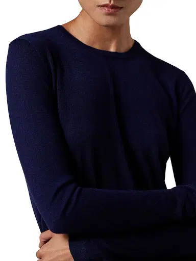 Ralph Lauren Collection Women's Cashmere Crewneck Sweater | Thumbnail 5 Ralph Lauren Collection Women's Cashmere Crewneck Sweater | Thumbnail 5