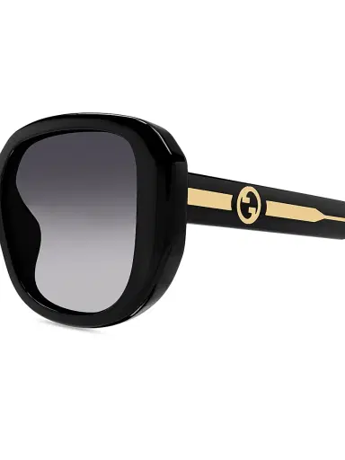 Gucci Women's La Piscine 54MM Squared Injection Sunglasses - Black Grey Gradient | Thumbnail 3 Gucci Women's La Piscine 54MM Squared Injection Sunglasses - Black Grey Gradient | Thumbnail 3