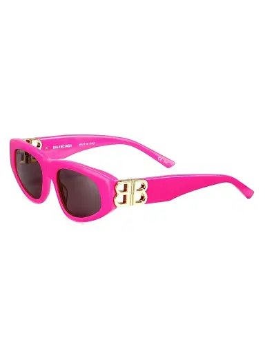Balenciaga Women's 53MM Narrow Sunglasses - Pink | Thumbnail 1 Balenciaga Women's 53MM Narrow Sunglasses - Pink | Thumbnail 1