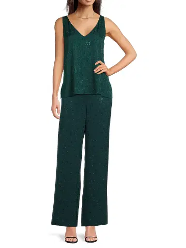 Ungaro Women's Poppi Hotfix Pants - Pine | Thumbnail 2 Ungaro Women's Poppi Hotfix Pants - Pine | Thumbnail 2