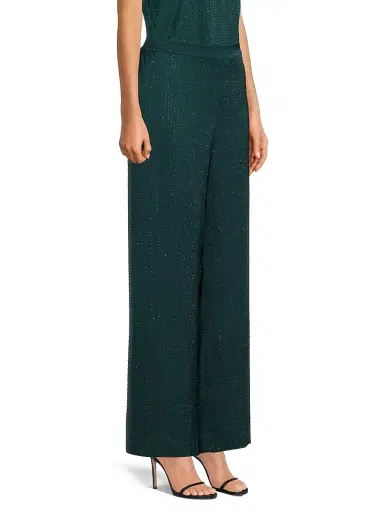 Ungaro Women's Poppi Hotfix Pants - Pine | Thumbnail 4 Ungaro Women's Poppi Hotfix Pants - Pine | Thumbnail 4