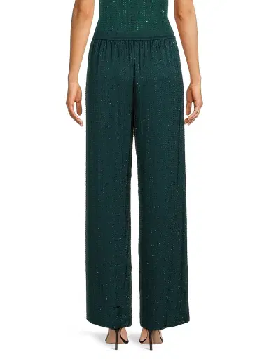 Ungaro Women's Poppi Hotfix Pants - Pine | Thumbnail 5 Ungaro Women's Poppi Hotfix Pants - Pine | Thumbnail 5