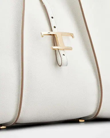 Tod 's Medium Leather T Timeless Tote Shopping Bag | Thumbnail 5 Tod 's Medium Leather T Timeless Tote Shopping Bag | Thumbnail 5