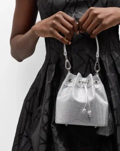 Judith Leiber Couture Piper Medium Crystal Bucket Bag | Thumbnail 3 Judith Leiber Couture Piper Medium Crystal Bucket Bag | Thumbnail 3