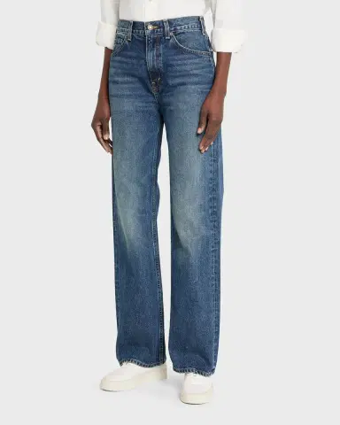 Nili Lotan Mitchell Straight-Leg Jeans | Thumbnail 2 Nili Lotan Mitchell Straight-Leg Jeans | Thumbnail 2