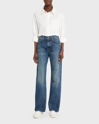 Nili Lotan Mitchell Straight-Leg Jeans | Thumbnail 3 Nili Lotan Mitchell Straight-Leg Jeans | Thumbnail 3