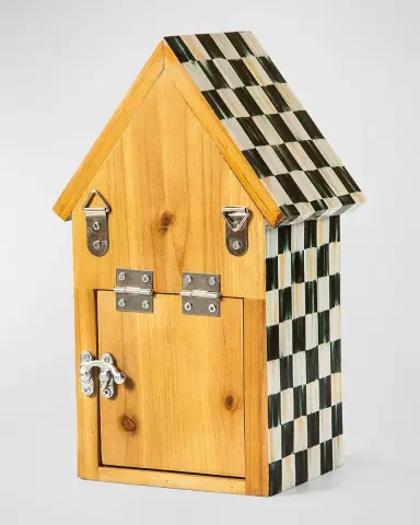 MacKenzie-Childs Courtly Check Bee House | Thumbnail 2 MacKenzie-Childs Courtly Check Bee House | Thumbnail 2