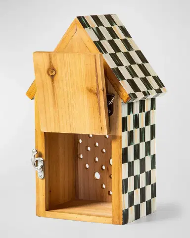 MacKenzie-Childs Courtly Check Bee House | Thumbnail 3 MacKenzie-Childs Courtly Check Bee House | Thumbnail 3