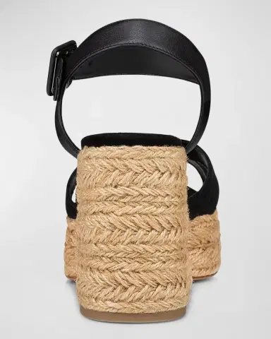 Christian Louboutin 70mm Calakala Leather Crisscross Espadrille Sandals | Thumbnail 3 Christian Louboutin 70mm Calakala Leather Crisscross Espadrille Sandals | Thumbnail 3