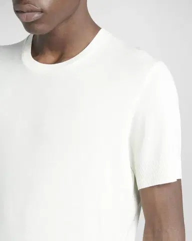Tom Ford Men's Short-Sleeve Crewneck Sweater | Thumbnail 5 Tom Ford Men's Short-Sleeve Crewneck Sweater | Thumbnail 5