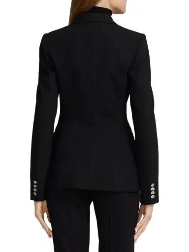 Ralph Lauren Collection Women's Iconic Style Camden Double-Breasted Blazer - Black - Size 6 | Thumbnail 5 Ralph Lauren Collection Women's Iconic Style Camden Double-Breasted Blazer - Black - Size 6 | Thumbnail 5