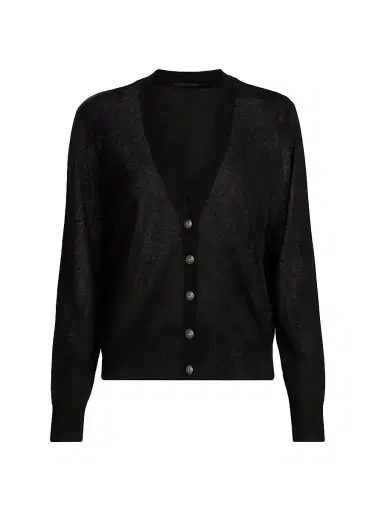 Kobi Halperin Women's Jenna Jersey Cardigan - Black - Size XXL | Thumbnail 1 Kobi Halperin Women's Jenna Jersey Cardigan - Black - Size XXL | Thumbnail 1