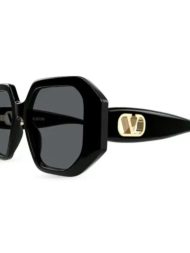 Valentino Garavani Women's Vain Bold 55MM Geometric Sunglasses | Thumbnail 3 Valentino Garavani Women's Vain Bold 55MM Geometric Sunglasses | Thumbnail 3