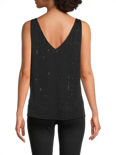 Ungaro Women's Rosie Hotfix Crystal Blouse - Black - Size XXL | Thumbnail 5 Ungaro Women's Rosie Hotfix Crystal Blouse - Black - Size XXL | Thumbnail 5