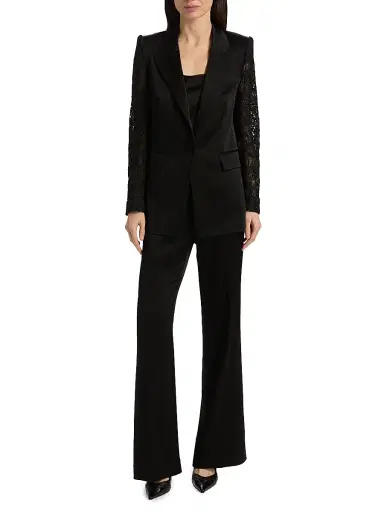 Ungaro Women's Kyra Satin Trousers - Black | Thumbnail 2 Ungaro Women's Kyra Satin Trousers - Black | Thumbnail 2