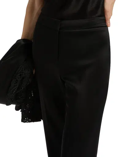 Ungaro Women's Kyra Satin Trousers - Black | Thumbnail 6 Ungaro Women's Kyra Satin Trousers - Black | Thumbnail 6