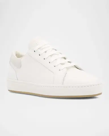 Giuseppe Zanotti Men's Gz-City Tonal Leather Low-Top Sneakers | Thumbnail 2 Giuseppe Zanotti Men's Gz-City Tonal Leather Low-Top Sneakers | Thumbnail 2