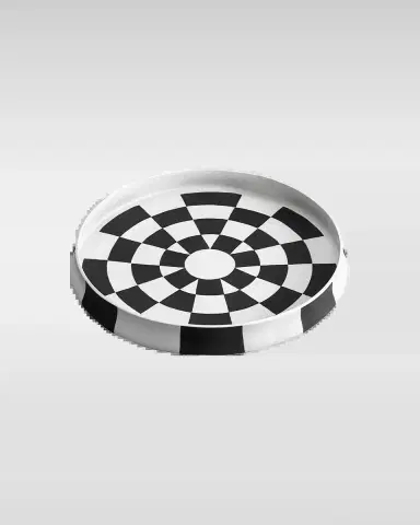 L 'Objet Large Damier Round Platter | Thumbnail 2 L 'Objet Large Damier Round Platter | Thumbnail 2