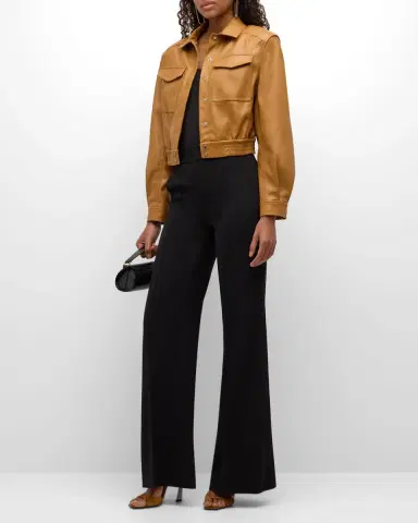 Simkhai Kyra Wide-Leg Pants | Thumbnail 2 Simkhai Kyra Wide-Leg Pants | Thumbnail 2