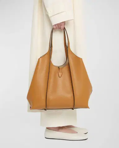 Tod 's Medium Leather T Timeless Tote Shopping Bag | Thumbnail 2 Tod 's Medium Leather T Timeless Tote Shopping Bag | Thumbnail 2