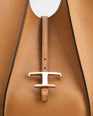 Tod 's Medium Leather T Timeless Tote Shopping Bag | Thumbnail 5 Tod 's Medium Leather T Timeless Tote Shopping Bag | Thumbnail 5