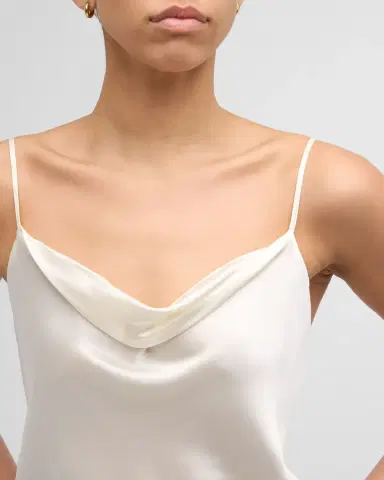 Cinq à Sept Marta Cowl-Neck Silk Camisole | Thumbnail 5 Cinq à Sept Marta Cowl-Neck Silk Camisole | Thumbnail 5