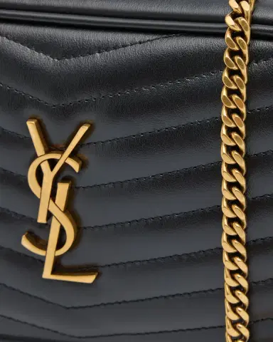 Saint Laurent Lou Mini YSL Camera Bag in Smooth Quilted Leather | Thumbnail 4 Saint Laurent Lou Mini YSL Camera Bag in Smooth Quilted Leather | Thumbnail 4