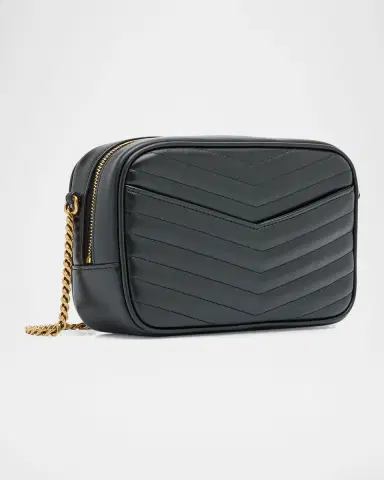 Saint Laurent Lou Mini YSL Camera Bag in Smooth Quilted Leather | Thumbnail 5 Saint Laurent Lou Mini YSL Camera Bag in Smooth Quilted Leather | Thumbnail 5