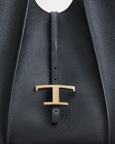 Tod 's Medium Leather T Timeless Tote Shopping Bag | Thumbnail 3 Tod 's Medium Leather T Timeless Tote Shopping Bag | Thumbnail 3