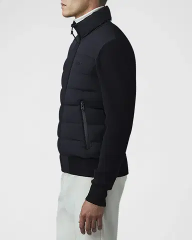 Mackage Men's Haney City Hybrid Down Jacket | Thumbnail 3 Mackage Men's Haney City Hybrid Down Jacket | Thumbnail 3