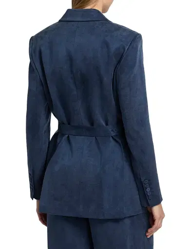 Kobi Halperin Women's Jessi Tie-Waist Blazer - Midnight Blue - Size XL | Thumbnail 5 Kobi Halperin Women's Jessi Tie-Waist Blazer - Midnight Blue - Size XL | Thumbnail 5