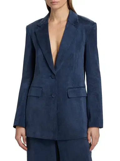 Kobi Halperin Women's Jessi Tie-Waist Blazer - Midnight Blue - Size XL | Thumbnail 6 Kobi Halperin Women's Jessi Tie-Waist Blazer - Midnight Blue - Size XL | Thumbnail 6