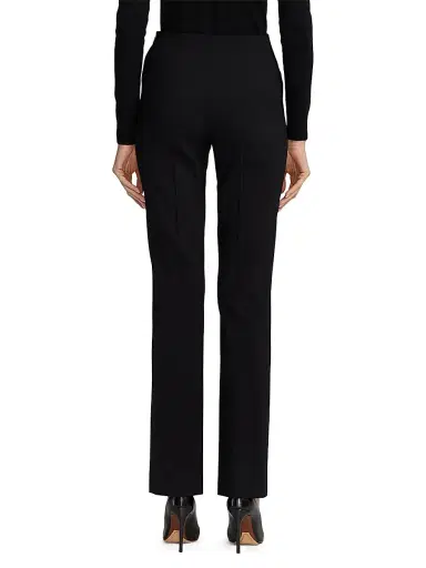 Ralph Lauren Collection Women's Alandra Stretch Wool Pants - Black | Thumbnail 5 Ralph Lauren Collection Women's Alandra Stretch Wool Pants - Black | Thumbnail 5