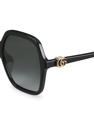 Gucci Women's Mini Running 56MM Square Sunglasses | Thumbnail 4 Gucci Women's Mini Running 56MM Square Sunglasses | Thumbnail 4