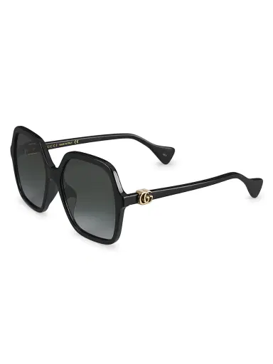 Gucci Women's Mini Running 56MM Square Sunglasses | Thumbnail 1 Gucci Women's Mini Running 56MM Square Sunglasses | Thumbnail 1