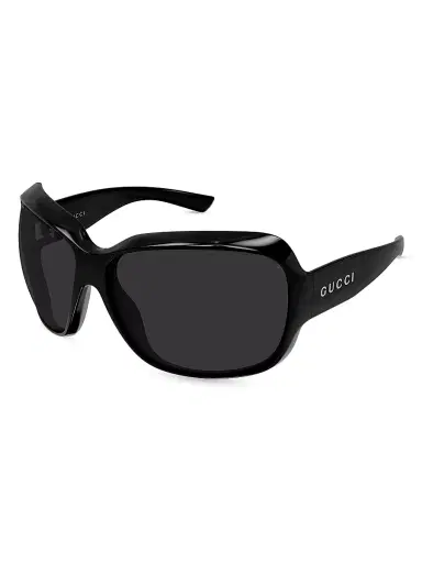 Gucci Women's Lettering 70MM Rectangular Sunglasses | Thumbnail 1 Gucci Women's Lettering 70MM Rectangular Sunglasses | Thumbnail 1
